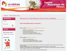 Tablet Screenshot of espace-vie.lamedicale.fr